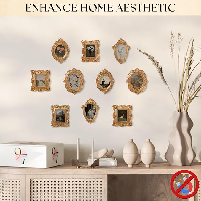 97 Decor Small Gold Picture Frames Set - Image 5