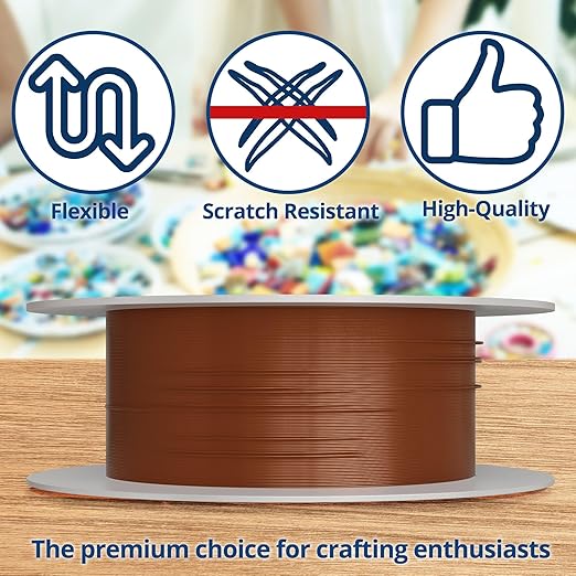Soft Flex 49 Strand Beading Wire - Heavy 0.24 Diameter - 10 Feet Nylon Design Wire