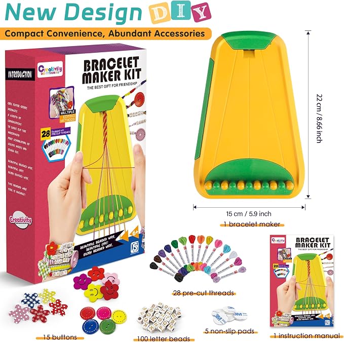 Maynacs Friendship Bracelet Making Kit - Image 3