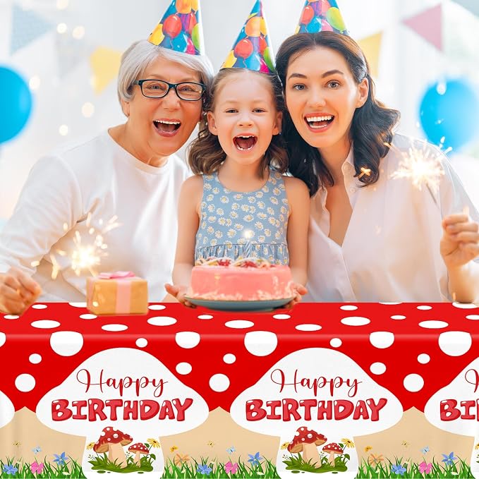 Mushroom Birthday Party Decorations - Image 6