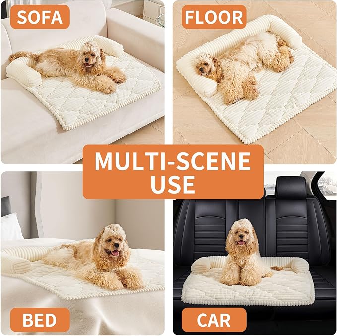 HAOMAIJIA Dog Couch Bed for Small Dogs, Non Slip Pet Couch Covers for Sofa - Image 6