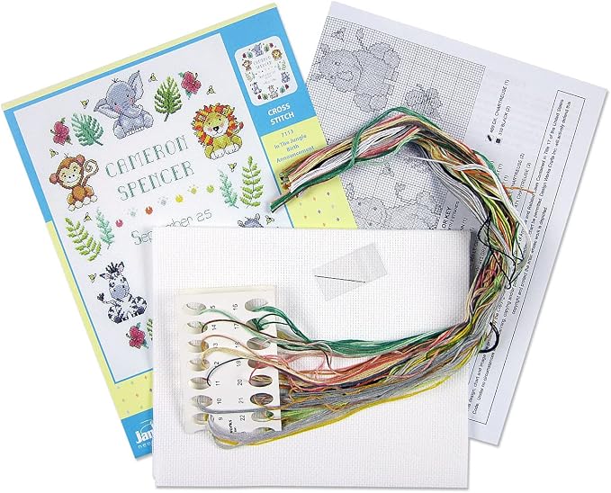 Design Works Crafts in The Jungle Counted Cross Stitch Kit - Image 3