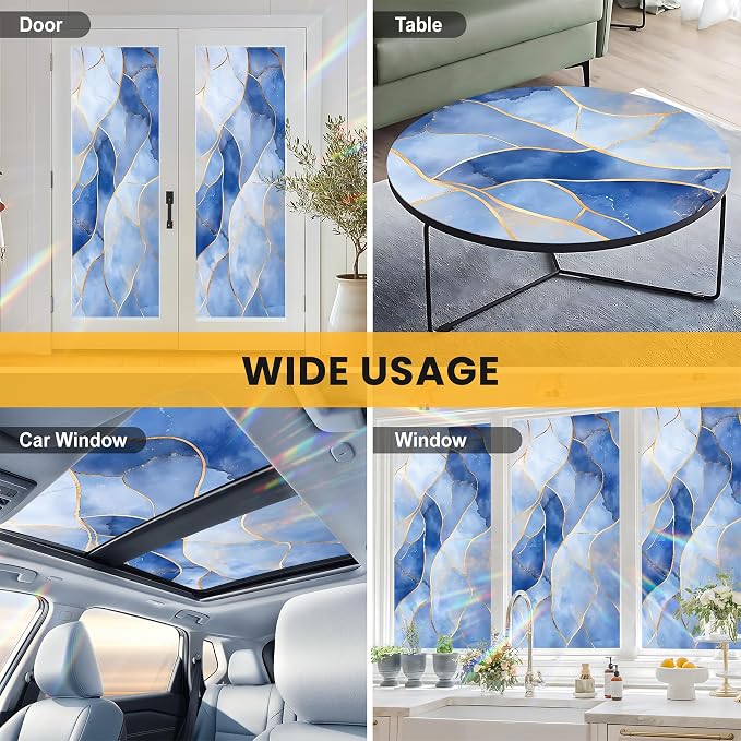 Stained Glass Window Privacy Film Static Cling - Image 8