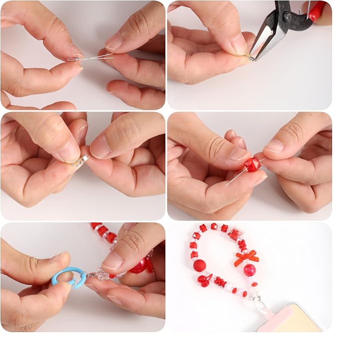 Acrylic Pony Beads Jewelry Making Kit – 96 Colors, UV Color Changing & Glow - Image 6