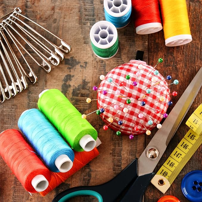 200 PCS Large Safety Pins - 2.1 Inch Heavy Duty Sewing Pins for Clothing, Strong Nickel Plated Steel