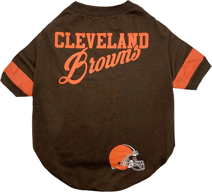 NFL Cleveland Browns Dog & Cat T-Shirt, Medium. Football PET TEE - Image 3