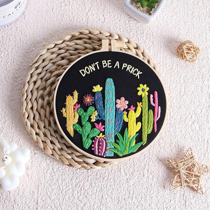 Louise Maelys Cactus Embroidery Kit - Image 6