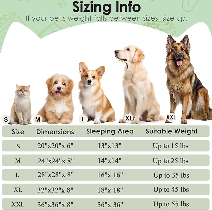 Dog Beds Large Sized Dog and Cats, 32in Pet Beds - Image 2