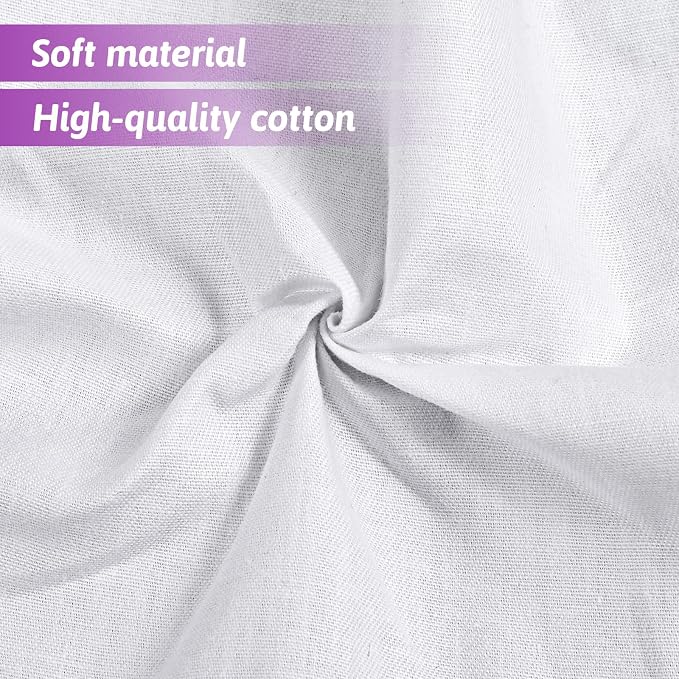100 Pack 5-inch Cotton Fabric Squares, 5″ Precut Cotton Fabric Squares - Image 5