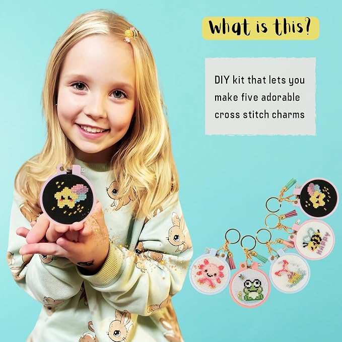 IDDI Cute Creatures Embroidery Kit - Image 2