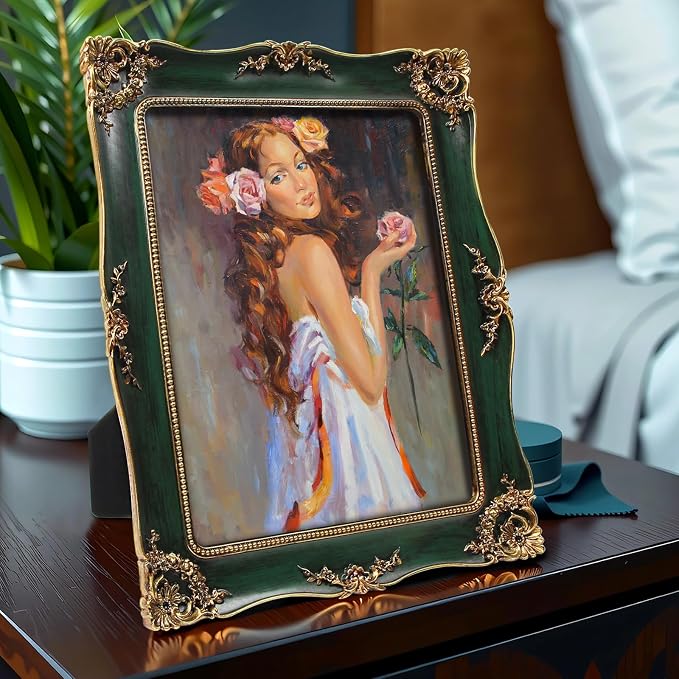 Vintage Picture Frame 8x10 Inch, Ornate Photo Frame - Image 2