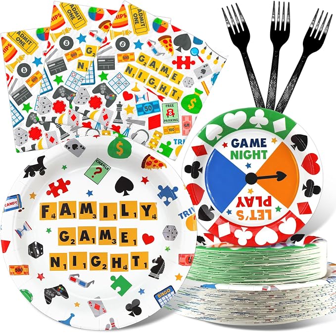 Game Night Party Decorations Set by Outego