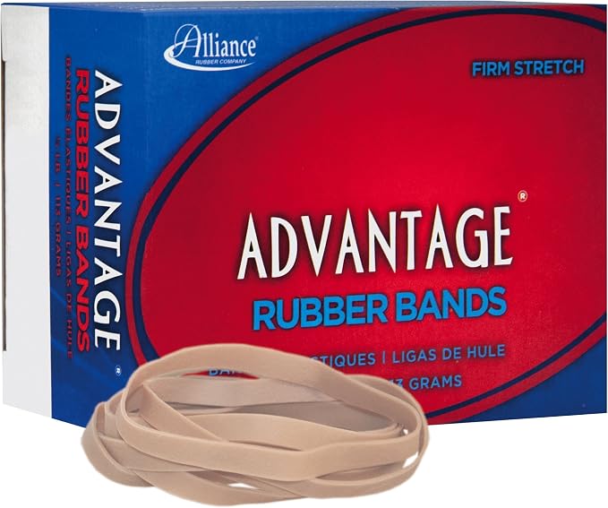 Alliance Rubber 26649 Advantage Rubber Bands Size #64, 1/4 lb Box Contains - Image 2