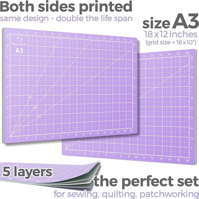 Rotary Cutter Set lavender - Image 2