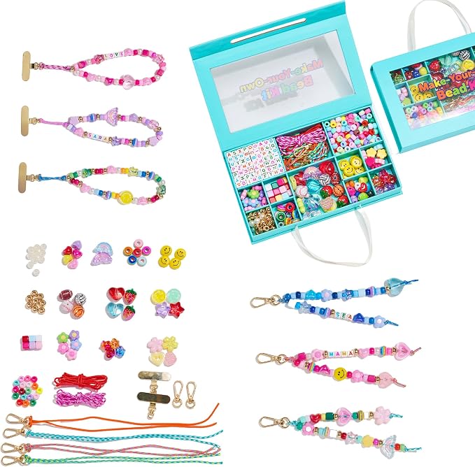 MYCUTEY DIY Keychain ＆ Phone Charm Making Kit - Image 7