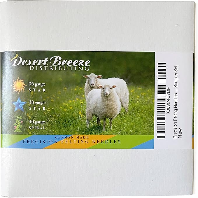 Sample Set | Precision Wool Felting Needles | 36 Gauge Star, 38 Gauge Star - Image 4