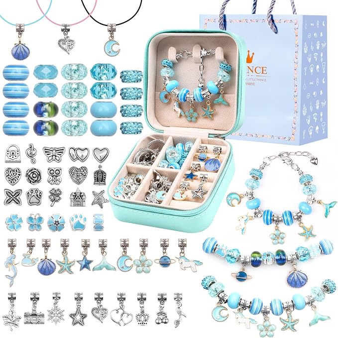 UFU Charm Bracelet Making Kit, Jewelry Making Kit Craft Gift by UFU