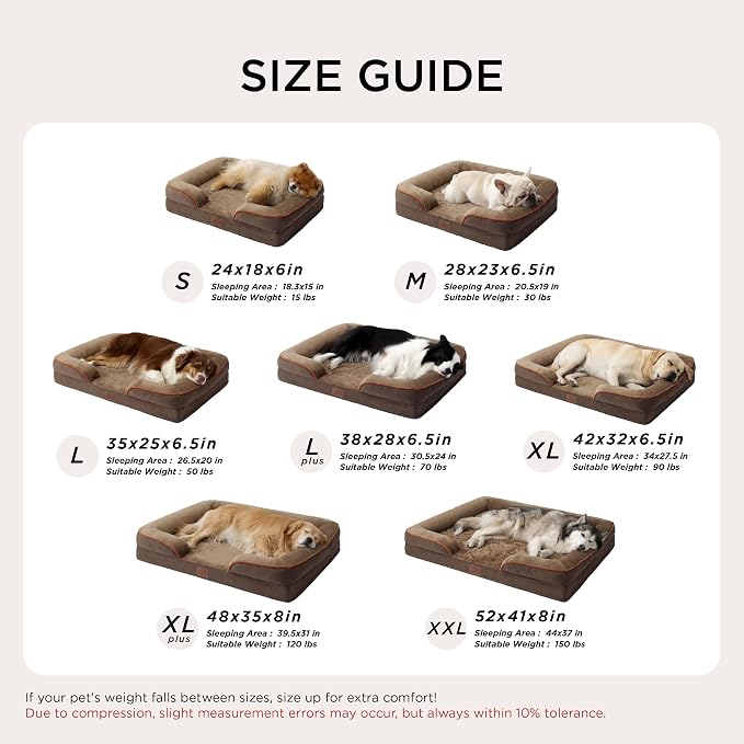 Bedsure L Plus Orthopedic Dog Bed - Image 7