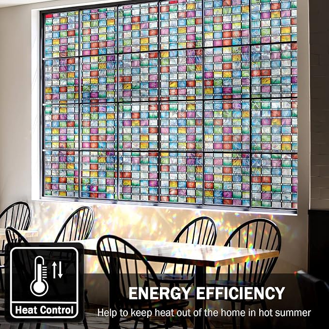 Rainbow Window Tint, Decorative Window Stickers - Image 6