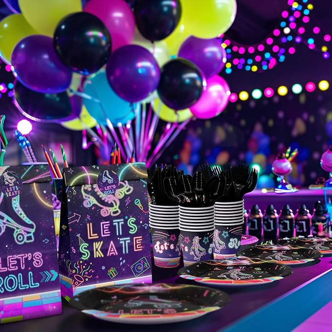 Roller Skating Party Decorations Set - Image 7