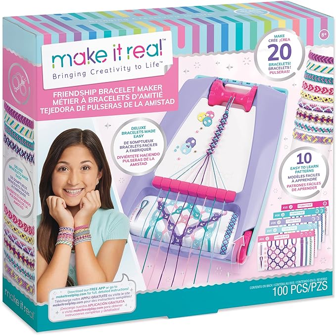 Make It Real Friendship Bracelet Maker Kit by MakeItReal