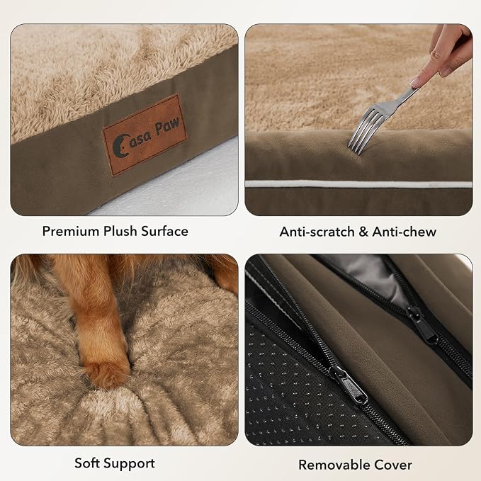 Orthopedic Dog Beds for Large Sized Dogs, Waterproof Egg Crate Foam Large Dog - Image 6