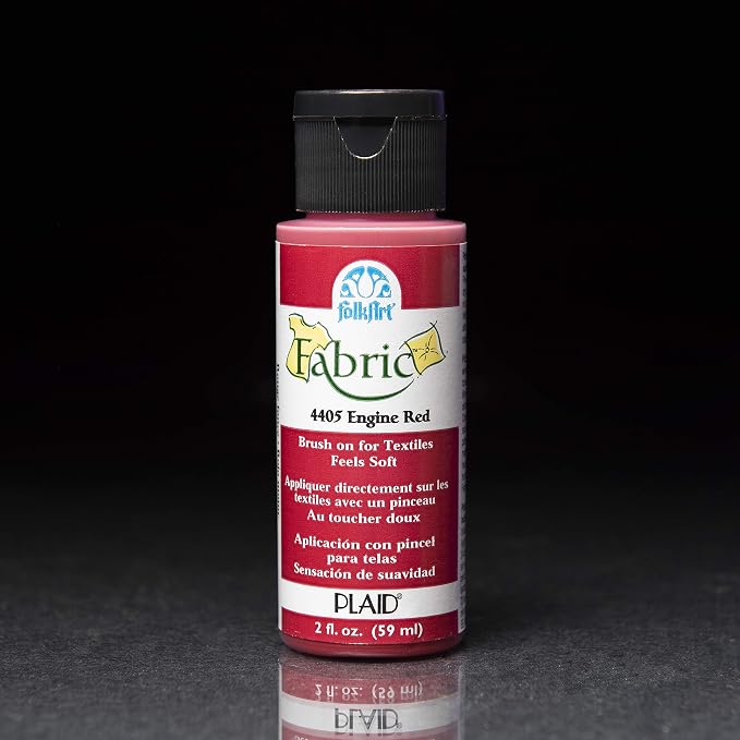 FolkArt Brush on Fabric Acrylic Paint Beginner Set - Image 5