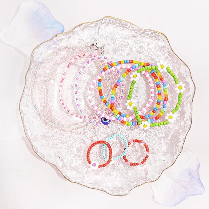 Redtwo 8000pcs 3mm Glass Seed Beads - Image 4