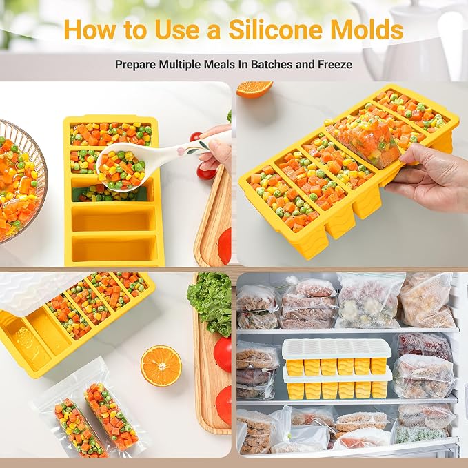 1/2 Cup Silicone Freezer Molds - Image 5