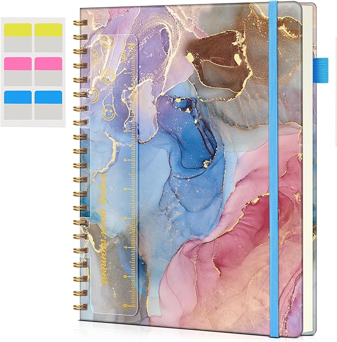 Spiral Notebook Journal 8.5” x 11”, A4 Large Notebooks by UEBZFOCS