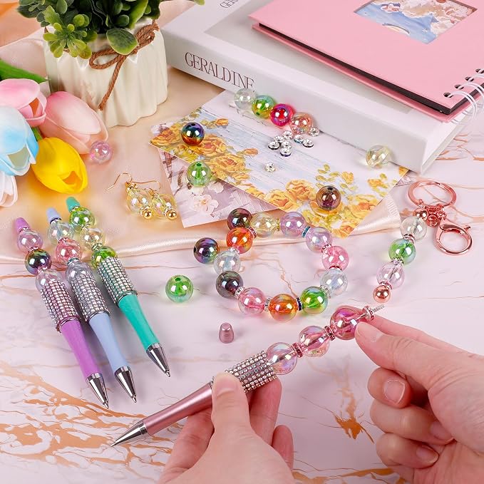 250 Pcs Beads for Pens - 16mm Focal Beads for Beadable Pens - Image 3