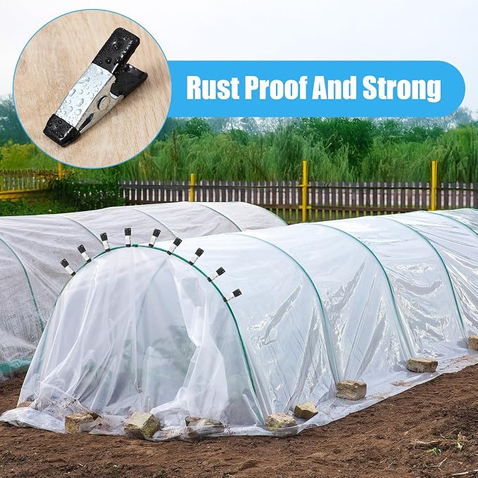 20 Pcs Small Clamps Garden Mini Spring Clamp Heavy Duty - Image 6