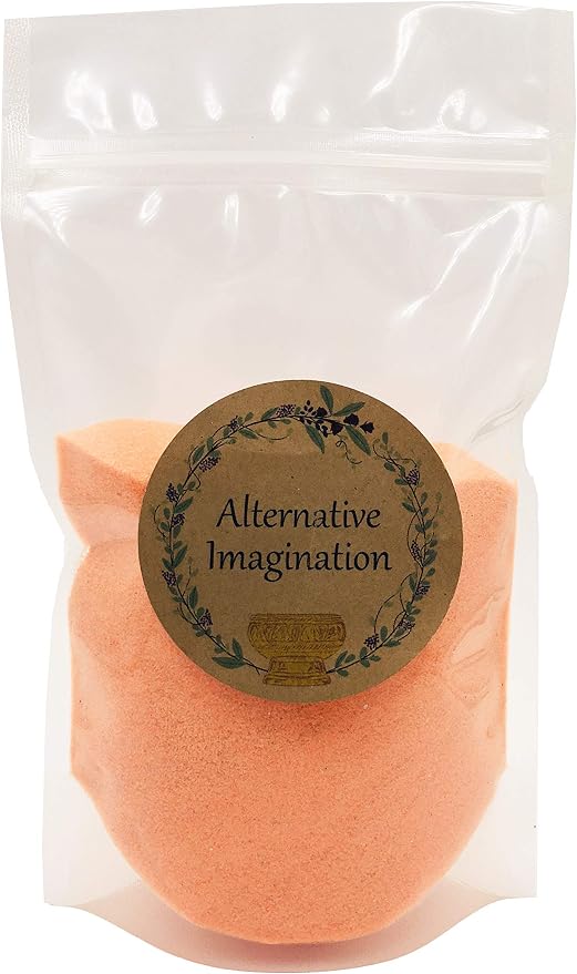 Orange Fine Colored Sand for Ritual Use, Zen Gardens, Incense Burners, Smudging by AlternativeImagination