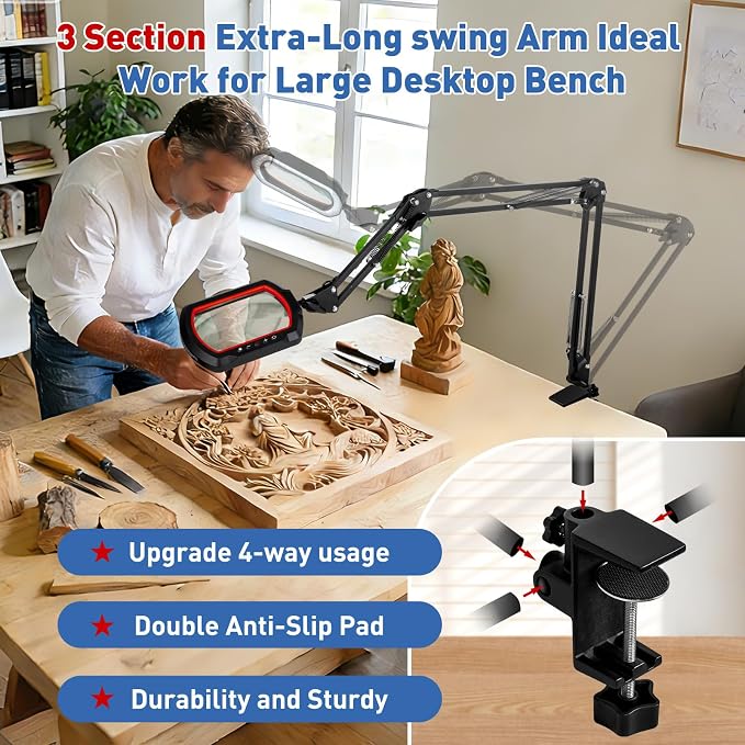 HITTI 12X Square Magnifying Glass - Image 9