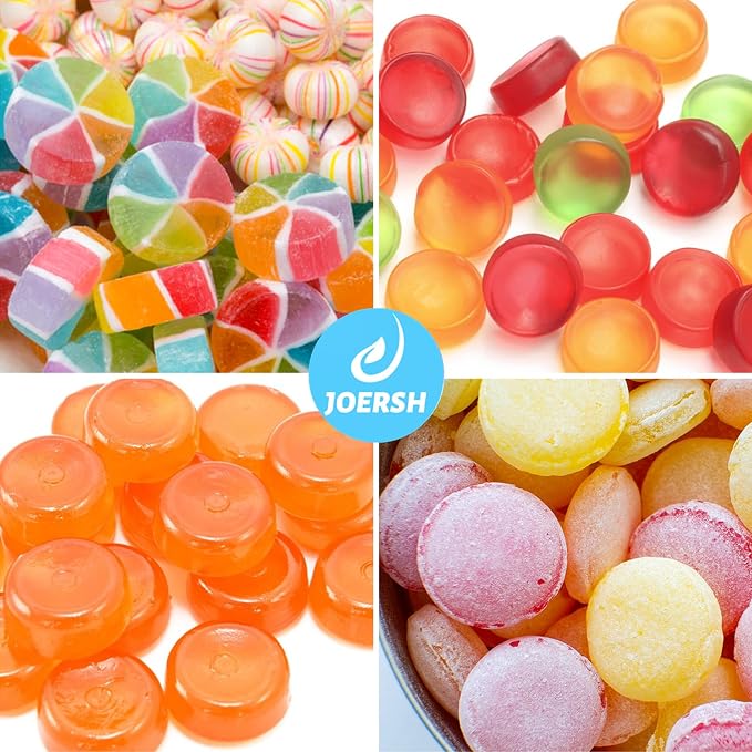 JOERSH Round Candy Molds, 220 Cavities, Non Stick, - Image 6