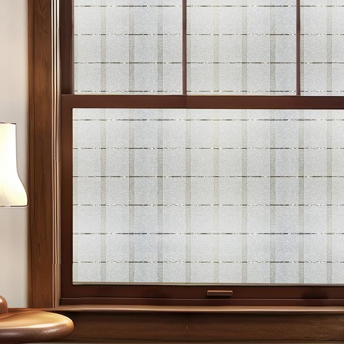 ADD.HERES Window Privacy Film, Frosted Glass Decorative Static Cling, Removable - Image 6