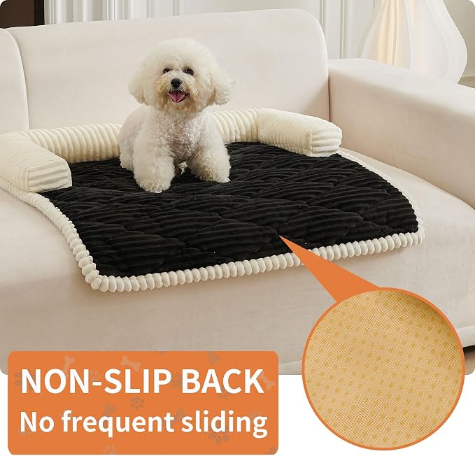 HAOMAIJIA Dog Couch Bed for Medium Dogs, Non Slip Pet Couch Covers for Sofa - Image 3