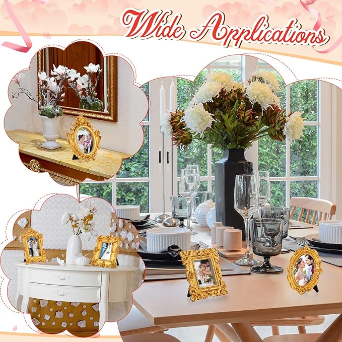 Maitys 25 Pcs Mini Picture Vintage Frames - Image 6