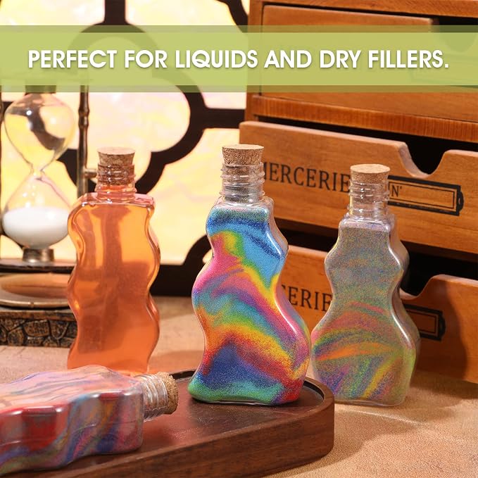Yaomiao 30 Packs 2.5 oz Plastic Sand Art Bottles - Image 5