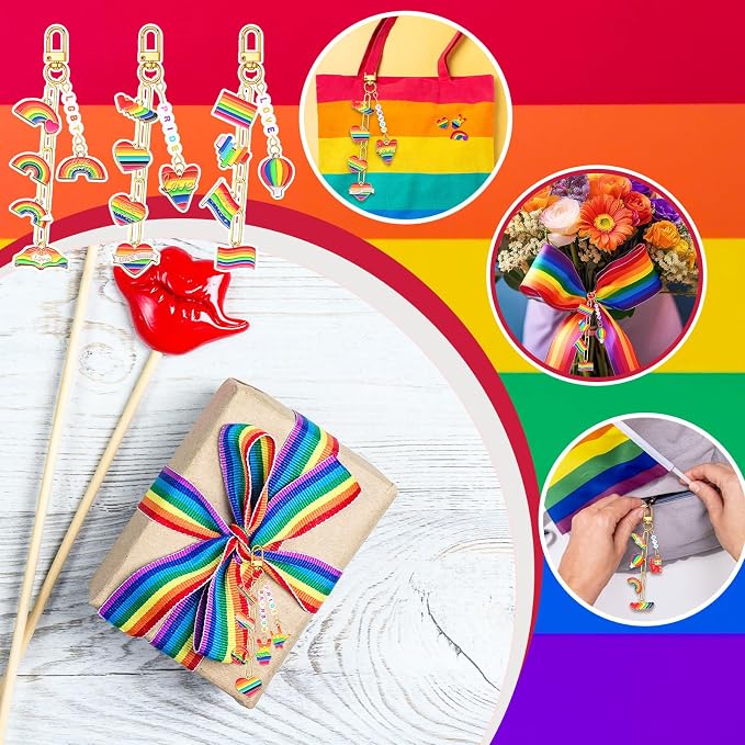 CraftyDream 558 Pcs Pride Charms - Image 5