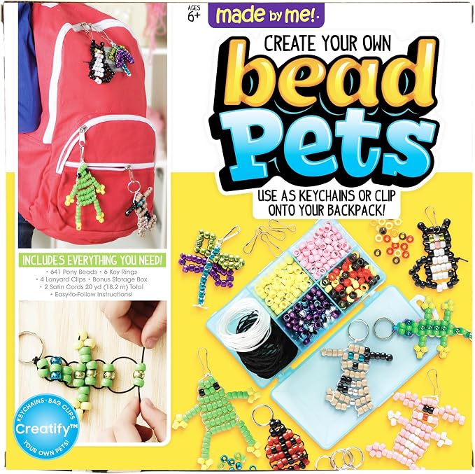 Made By Me Create Your Own Bead Pets by Horizon Group USA, Includes Over 600 - Image 6