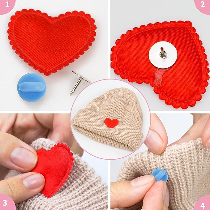 400pcs PVC Rubber Butterfly Clutch Pins Tie Tacks Blank for Uniform Badges Backing Holder Clasp Lapel Enamel Pins(200 Sets),Blue