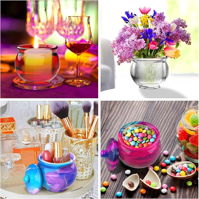 Juome Jar Resin Molds Silicone, Large Jars Silicone Molds - Image 6