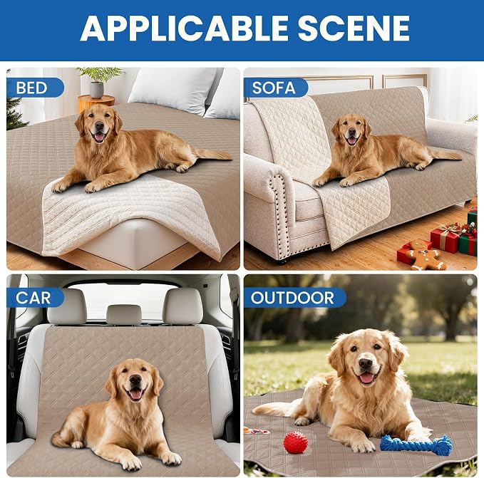 Waterproof Dog Bed Cover Pet Blanket, Soft Couch Cover - Image 5