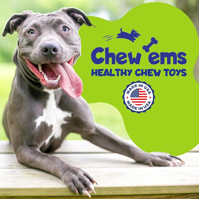 Chew'ems Durable Chew Toys for Small Dogs | Safe, Long-Lasting & Flavorful Chew - Image 7