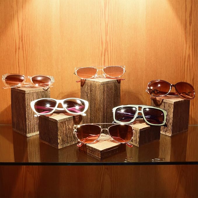 MOOCA Wooden 6 Pcs Square Risers - Image 7