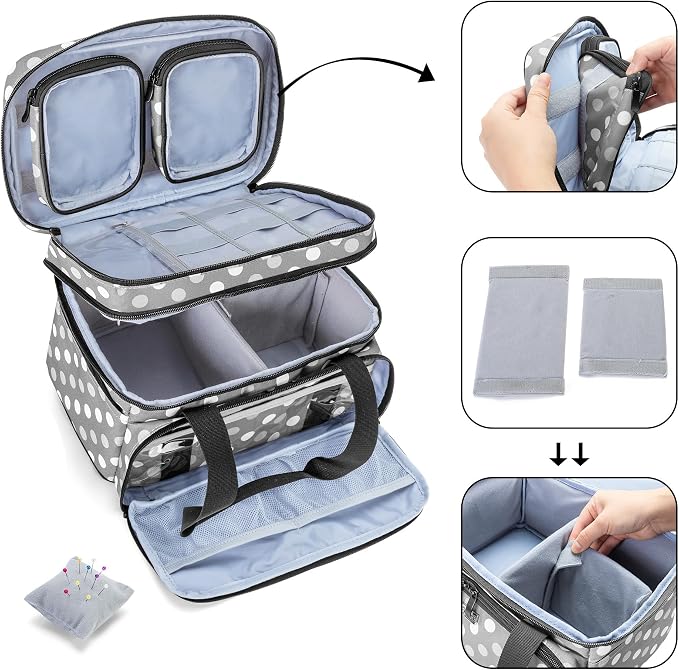 BAFASO Double Layer Sewing Accessories Organizer - Image 3