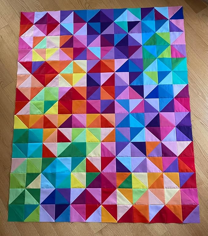 4"x4" 200pcs Cotton Fabric Squares by newamishquilt