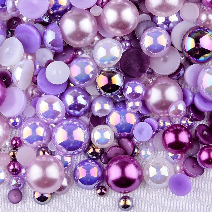 3900+ Pcs Rhinestones and Pearls Kit, 2-10mm Flatback Gems - Image 5