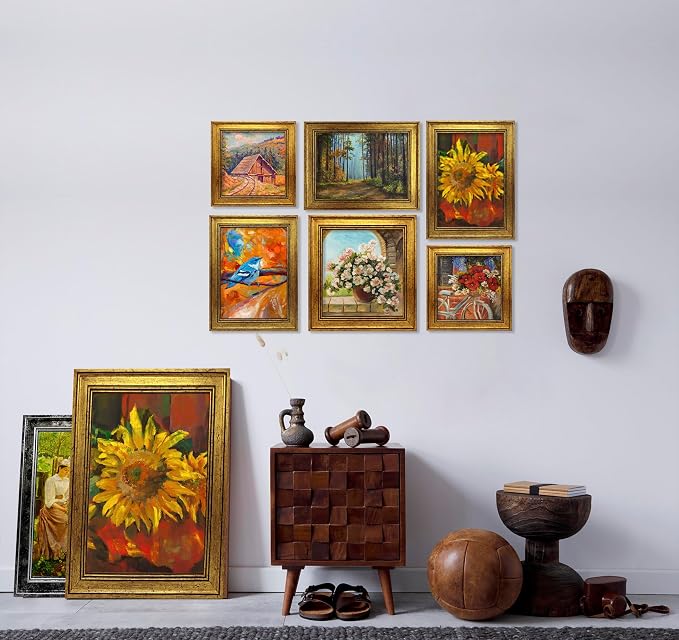 11x14 Picture Frame with Real Glass set of 2-Vintage Frames - Image 2